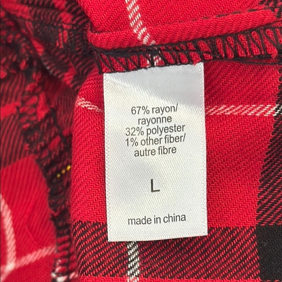 Plaid dress size Large, NWT - Picture 8 of 12